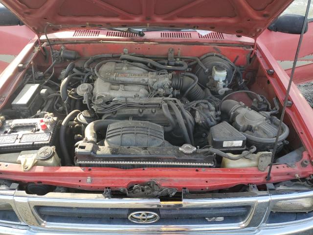 JT4VN13G9M5043363 - 1991 TOYOTA PICKUP 1/2 TON EXTRA LONG WHEELBASE SR5 RED photo 11