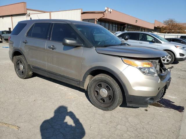 1FM5K8AR9FGB75435 - 2015 FORD EXPLORER POLICE INTERCEPTOR 银色 照片 4