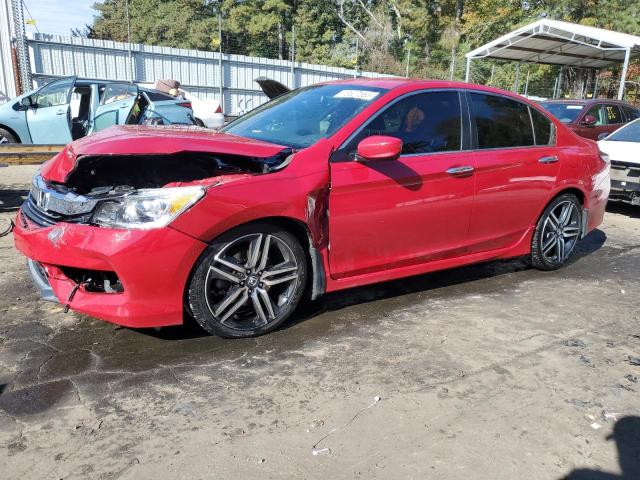 1HGCR2F16HA223679 - 2017 HONDA ACCORD SPORT SPECIAL EDITION RED photo 1