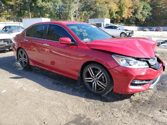 1HGCR2F16HA223679 - 2017 HONDA ACCORD SPORT SPECIAL EDITION RED photo 4