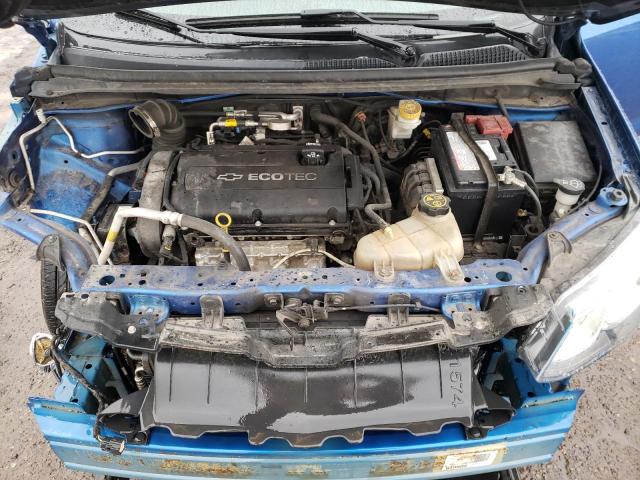 1G1JB5SH1H4133331 - 2017 CHEVROLET SONIC LS 蓝色 照片 11