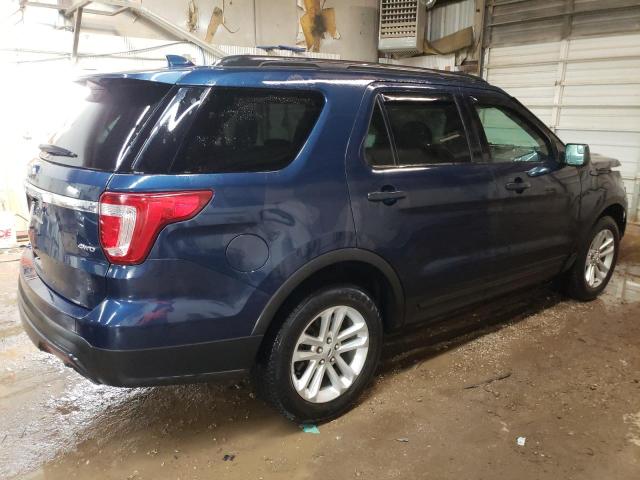 1FM5K8B87HGE35064 - 2017 FORD EXPLORER BLUE photo 3