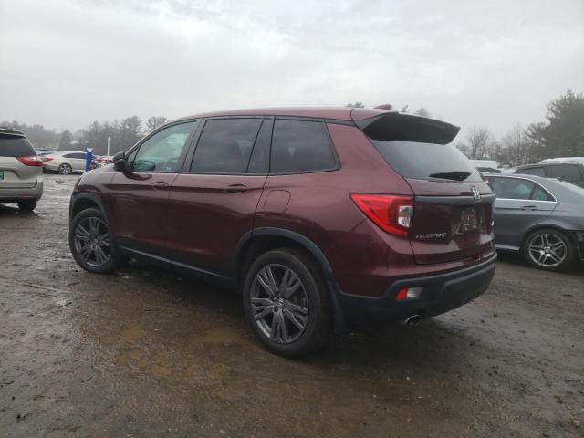 5FNYF8H50KB022732 - 2019 HONDA PASSPORT EXL برغندي صورة 2
