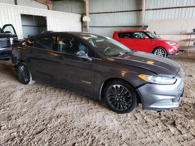 3FA6P0UU1GR405898 - 2016 FORD FUSION S HYBRID BLACK photo 4