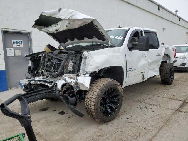 1GTHK63649F130163 - 2009 GMC SIERRA K2500 SLT WHITE photo 1