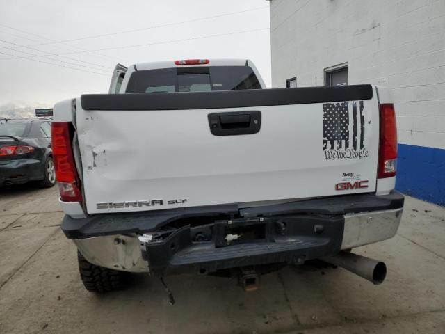 1GTHK63649F130163 - 2009 GMC SIERRA K2500 SLT WHITE photo 6