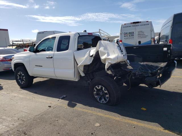 3TYRX5GN2MT007136 - 2021 TOYOTA TACOMA ACCESS CAB თეთრი ფოტო 2
