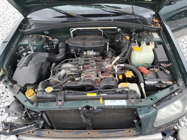 JF1SG65684H728943 - 2004 SUBARU FORESTER 2.5XS Зеленый фото 12