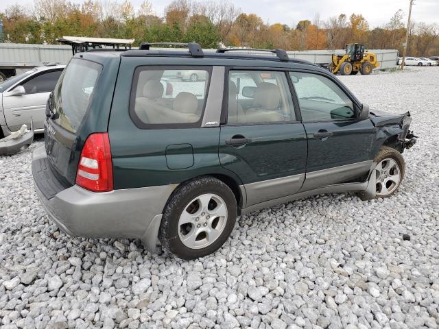 JF1SG65684H728943 - 2004 SUBARU FORESTER 2.5XS Зеленый фото 3