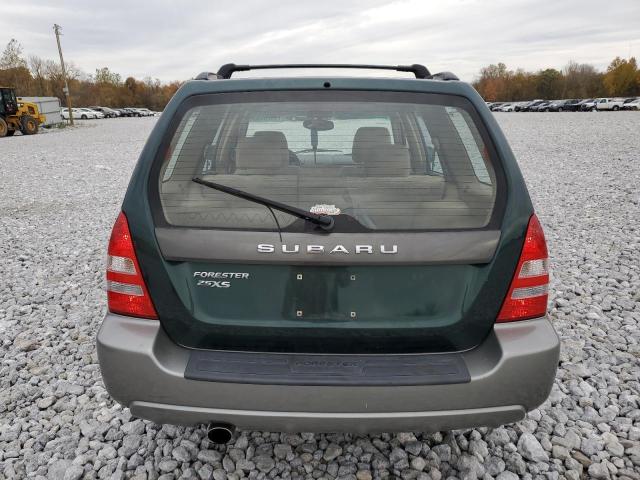 JF1SG65684H728943 - 2004 SUBARU FORESTER 2.5XS Зеленый фото 6