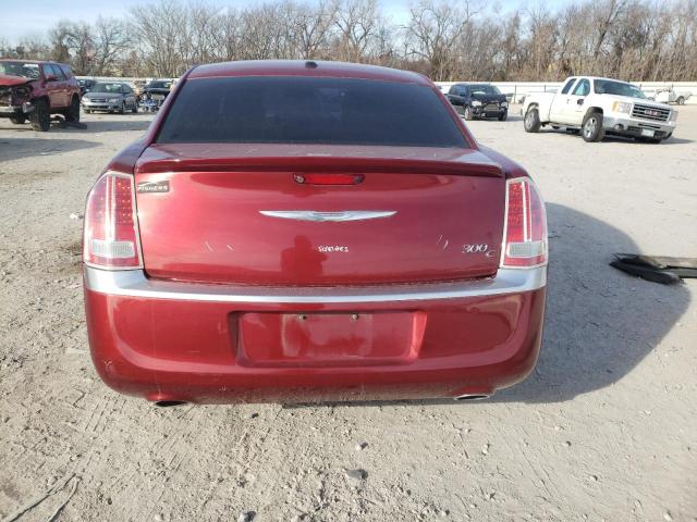 2C3CCAPG6DH587954 - 2013 CHRYSLER 300C LUXURY RED photo 6