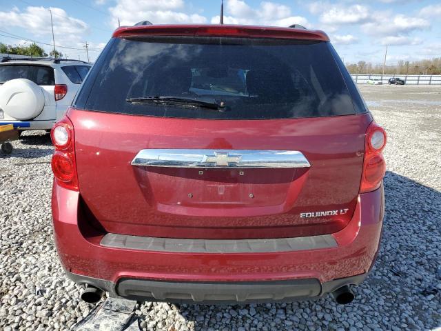 2GNFLDE50C6294547 - 2012 CHEVROLET EQUINOX LT RED photo 6