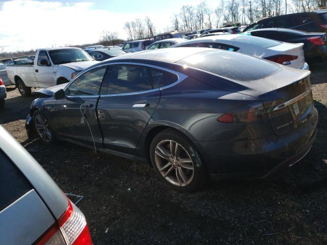 5YJSA1E2XFF102079 - 2015 TESLA MODEL S Սև լուսանկար 2