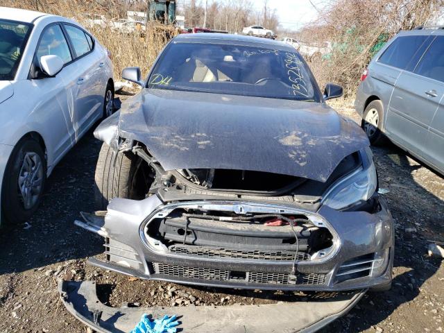 5YJSA1E2XFF102079 - 2015 TESLA MODEL S Սև լուսանկար 5