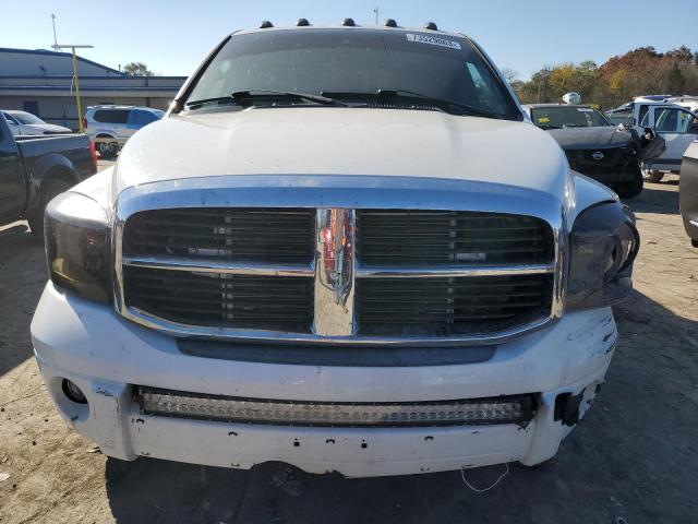 3D7MX39C47G726483 - 2007 DODGE RAM 3500 WHITE photo 5