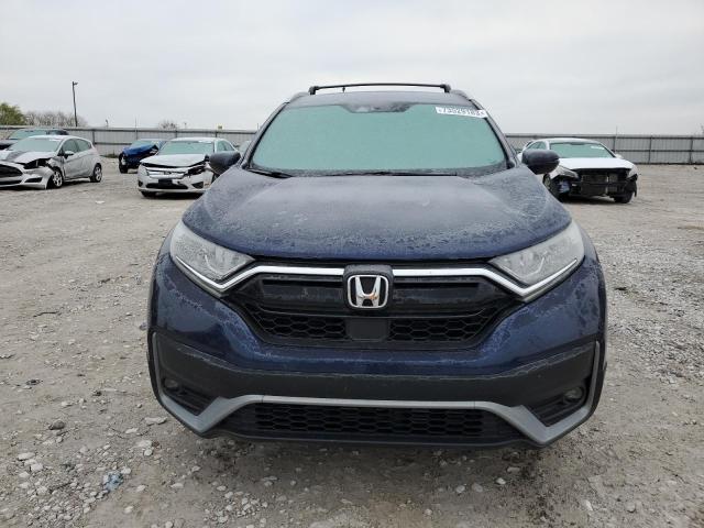 2HKRW2H5XLH624056 - 2020 HONDA CR-V EX BLUE photo 5