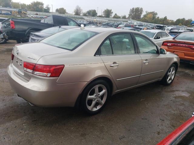 5NPEU46F68H390596 - 2008 HYUNDAI SONATA SE TAN photo 3