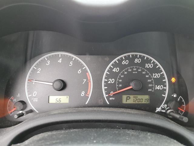 2T1BU4EE2DC111041 - 2013 TOYOTA COROLLA BASE SILVER photo 9