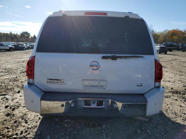 5N1AA08B24N746509 - 2004 NISSAN ARMADA SE WHITE photo 6