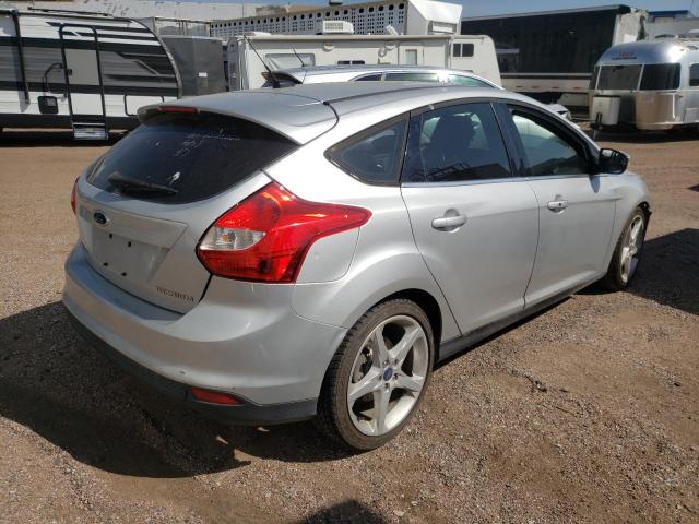 1FAHP3N24CL167206 - 2012 FORD FOCUS TITANIUM SILVER photo 3