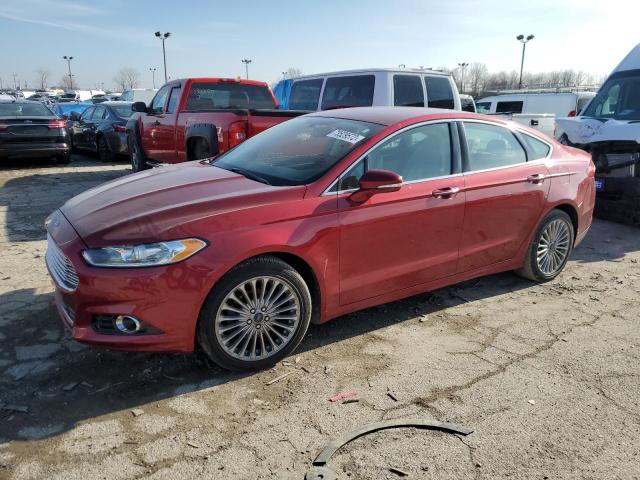 3FA6P0K92GR307476 - 2016 FORD FUSION TITANIUM RED photo 1