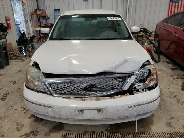 1FAHP24187G159353 - 2007 FORD FIVE HUNDR SEL WHITE photo 5