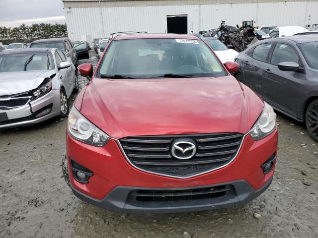 JM3KE4CY1G0677837 - 2016 MAZDA CX-5 TOURING RED photo 5