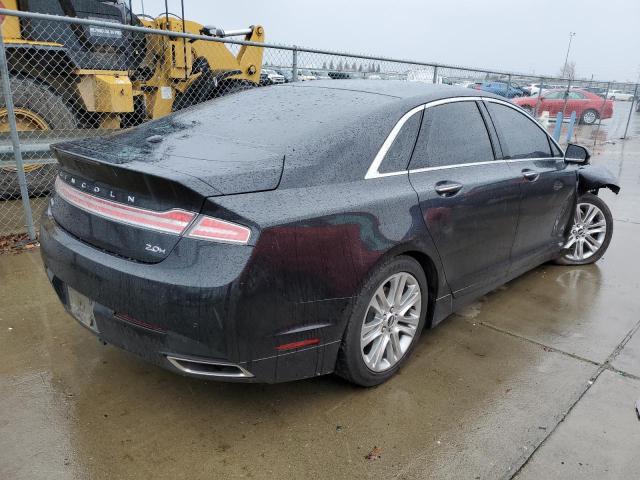 3LN6L2LU8ER827050 - 2014 LINCOLN MKZ HYBRID BLACK photo 3