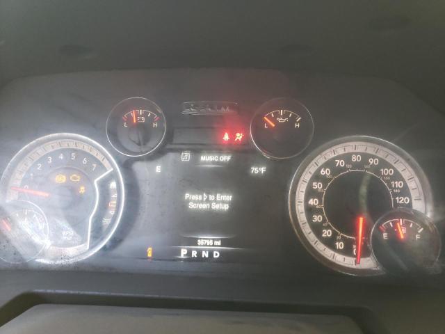 1C6RR6GT8KS694824 - 2019 RAM 1500 CLASS SLT წითელი ფოტო 9