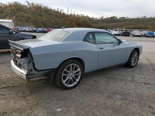 2C3CDZKG0MH677460 - 2021 DODGE CHALLENGER GT GRAY photo 3