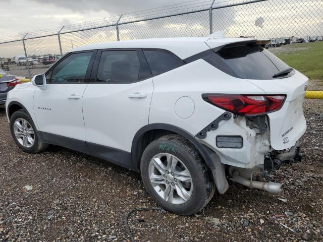 3GNKBGRS1KS628071 - 2019 CHEVROLET BLAZER 2LT WHITE photo 2