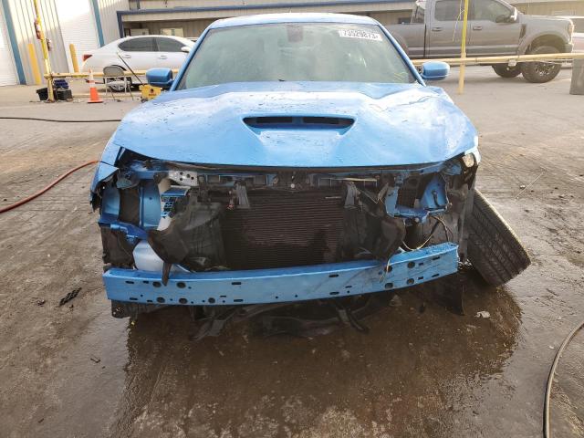 2C3CDXHG0KH573091 - 2019 DODGE CHARGER GT BLUE photo 5