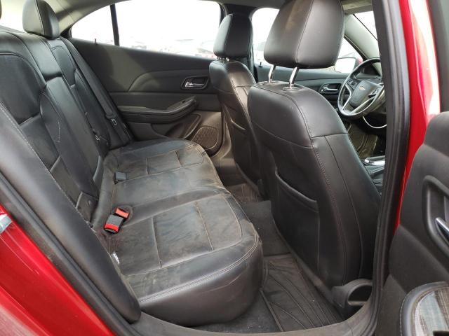 1G11H5SL0EF283255 - 2014 CHEVROLET MALIBU LTZ წითელი ფოტო 6