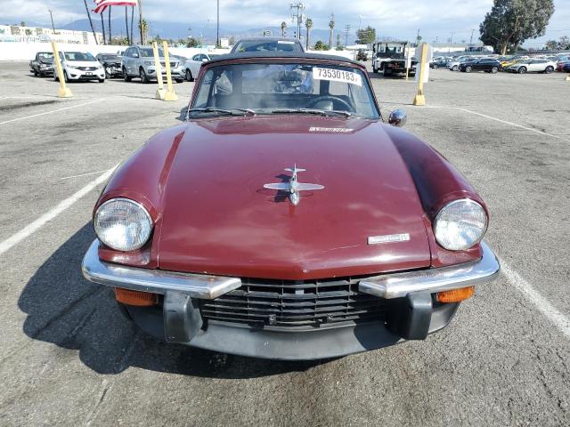 FK41369U - 1972 TRIUMPH CAR SPITFIRE BURGUNDY photo 5