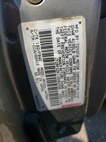 JT2BF22K1V0080538 - 1997 TOYOTA CAMRY LE TAN photo 12