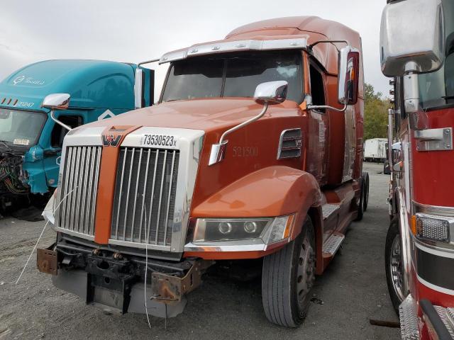 5KJJBHD13JLJZ1948 - 2018 WESTERN STAR/AUTO CAR 5700 XE ORANGE photo 2