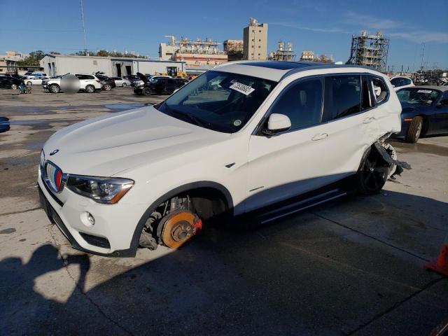 5UXWZ7C52H0U46631 - 2017 BMW X3 SDRIVE28I WHITE photo 1