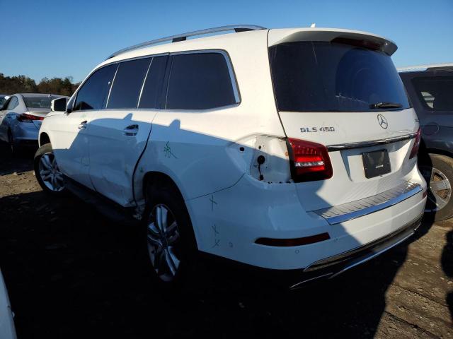 4JGDF6EE6HA830216 - 2017 MERCEDES-BENZ GLS 450 4MATIC WHITE photo 2