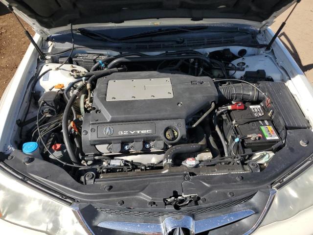 19UUA56683A058641 - 2003 ACURA 3.2TL WHITE photo 11