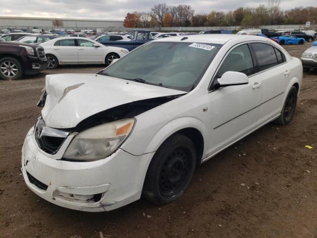 1G8ZS57B98F185786 - 2008 SATURN AURA XE WHITE photo 1