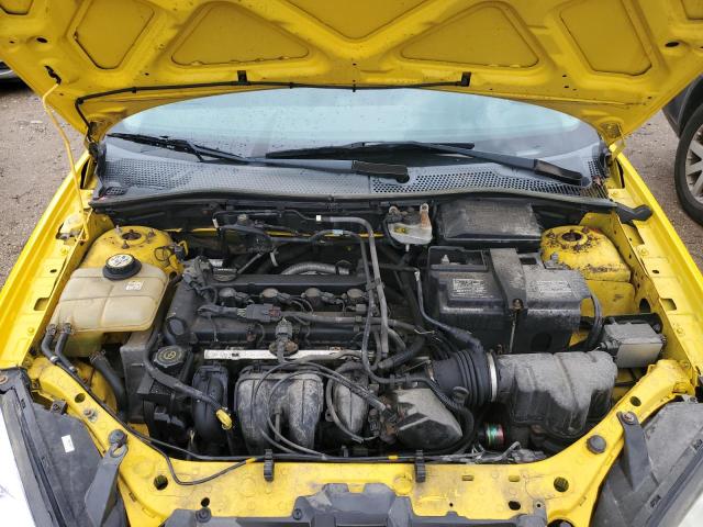 1FAFP37N46W192172 - 2006 FORD FOCUS ZX5 YELLOW photo 11