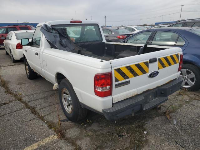 1FTYR10D29PA35189 - 2009 FORD RANGER WHITE photo 2