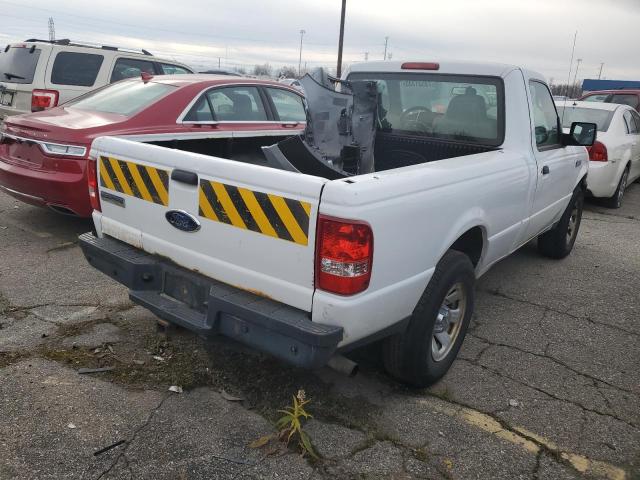 1FTYR10D29PA35189 - 2009 FORD RANGER WHITE photo 3