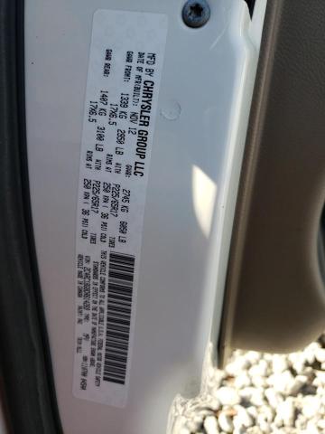 2C4RC1BG8DR614269 - 2013 CHRYSLER TOWN & COU TOURING WHITE photo 13