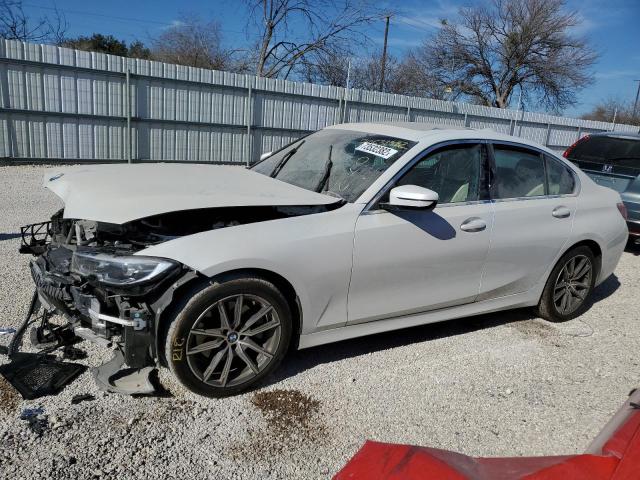 3MW5R1J09M8C07639 - 2021 BMW 330I WHITE photo 1
