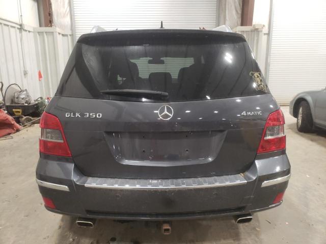 WDCGG8HB3AF374576 - 2010 MERCEDES-BENZ GLK 350 4MATIC CHARCOAL photo 6