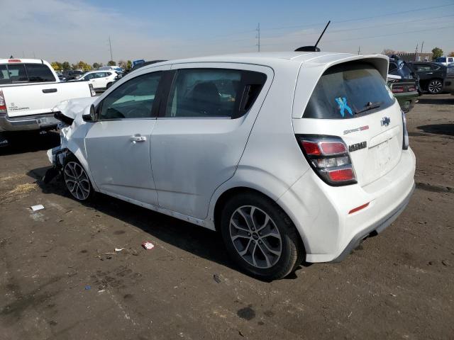 1G1JD6SB9J4102426 - 2018 CHEVROLET SONIC LT WHITE photo 2