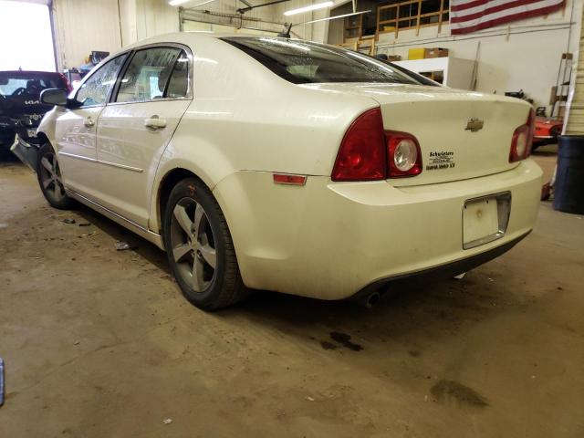 1G1ZC5E14BF285467 - 2011 CHEVROLET MALIBU 1LT WHITE photo 2