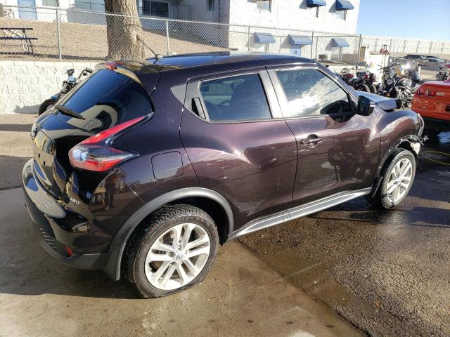 JN8AF5MV9FT551285 - 2015 NISSAN JUKE S PURPLE photo 3