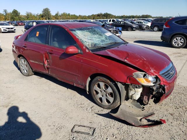 KNAFE121985559386 - 2008 KIA SPECTRA EX RED photo 4